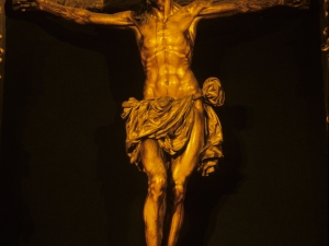 Iglesia parroquial de San Pedro de Ariznoa. Escultura. Cristo Crucificado