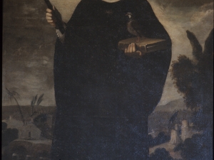 Iglesia parroquial de San Pedro de Ariznoa. Pintura. Santo dominico