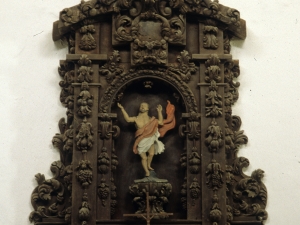 Ermita de San Miguel de Haritzeta. Retablo de San Miguel Arcángel