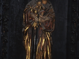 Ermita de Santiago de Basalgo. Escultura. Virgen con niño