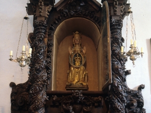Ermita de San Blas de Burinondo. Escultura. Andra Mari