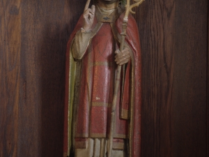 Ermita de San Blas de Burinondo. Escultura. San Blas