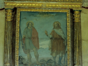 Ermita de los Mártires de Ubera. Pintura. San Emeterio y San Celedonio