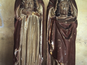 Ermita de los Mártires de Ubera. Escultura. San Emeterio y San Celedonio