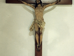 Ermita de Santa Cruz de Irazabal. Escultura. Cristo Crucificado