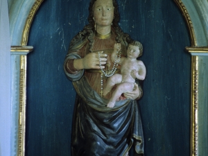 Ermita de San Vicente. Escultura. Virgen del Rosario