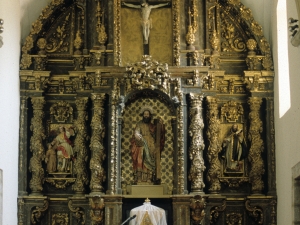 Iglesia parroquial de San Andrés de Elosua. Retablo de San Andrés