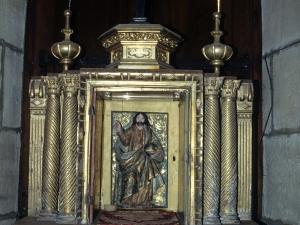 Iglesia parroquial de Nuestra Señora de la Asunción y del manzano. Detalle del Ecce-homo