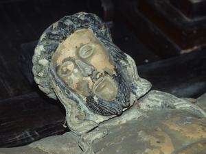 Iglesia parroquial de Nuestra Señora de la Asunción y del manzano. Escultura. Cristo Crucificado