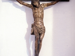 Iglesia parroquial de Nuestra Señora de la Asunción y del manzano. Escultura. Cristo Crucificado