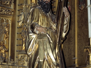 Iglesia parroquial de Nuestra Señora de la Asunción y del manzano. Escultura. San Andrés