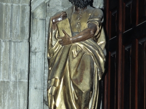 Iglesia parroquial de Nuestra Señora de la Asunción y del manzano. Escultura. San Pedro