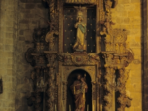 Iglesia parroquial de Nuestra Señora de la Asunción y del manzano. Retablo de San José