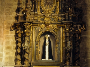 Iglesia parroquial de Nuestra Señora de la Asunción y del manzano. Retablo de la Virgen de la Soledad