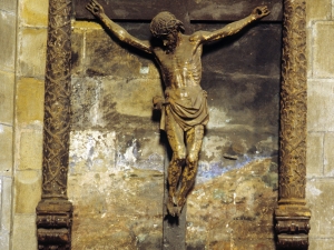 Iglesia parroquial de Nuestra Señora de la Asunción y del manzano. Escultura. Cristo Crucificado