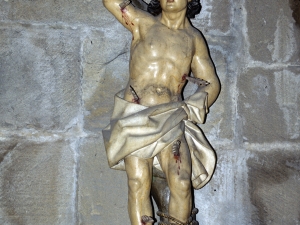 Iglesia parroquial de Nuestra Señora de la Asunción y del manzano. Escultura. San Sebastián