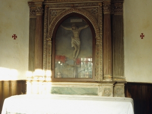 Ermita de Saindua. Retablo de Santo Cristo