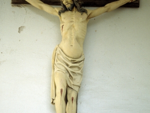 Ermita de Santa Bárbara. Escultura. Cristo Crucificado