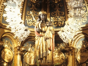 Santuario de Nuestra Señora de Guadalupe. Escultura. Andra Mari