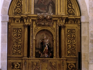 Iglesia parroquial de San Miguel Arcángel. Retablo de la Virgen del Rosario