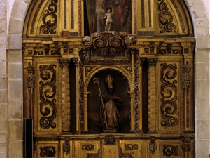 Iglesia parroquial de San Miguel Arcángel. Retablo de San Blas