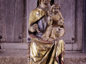 Ermita de Nuestra Señora de Gurutzeta. Escultura. Andra Mari