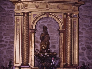Ermita de Nuestra Señora de Gurutzeta. Retablo de Andramari