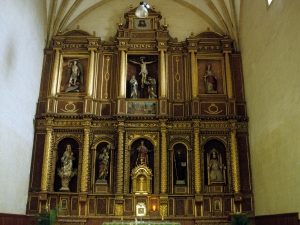 Iglesia parroquial de San Lorenzo. Retablo de San Lorenzo