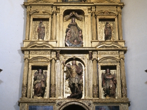 Iglesia parroquial de San Miguel. Retablo de San Miguel Arcángel