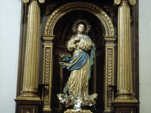 Iglesia parroquial de San Miguel. Retablo de la Inmaculada Concepción