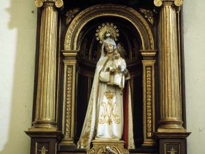 Iglesia parroquial de San Miguel. Retablo de la Virgen del Rosario