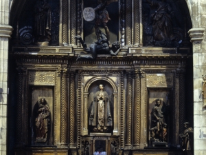 Iglesia parroquial de Nuestra Señora de la Asunción. Retablo de San Miguel Arcángel