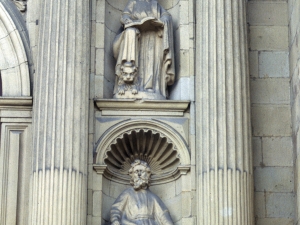 Iglesia parroquial de Nuestra Señora de la Asunción. Escultura. Evangelistas