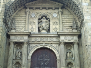 Iglesia parroquial de Nuestra Señora de la Asunción. Portada de la iglesia