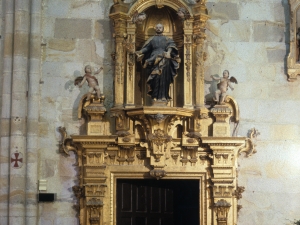 Iglesia parroquial de Nuestra Señora de la Asunción. Retablo de San Ignacio de Loyola