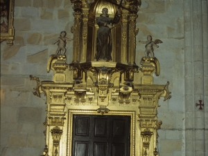 Iglesia parroquial de Nuestra Señora de la Asunción. Retablo de San Martín de Loinaz