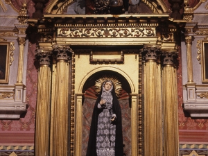 Iglesia parroquial de Nuestra Señora de la Asunción. Retablo de la Dolorosa
