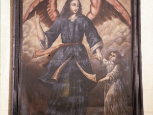 Iglesia parroquial de Nuestra Señora de la Asunción. Pintura. Ángel de la Guarda
