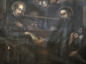 Iglesia parroquial de Nuestra Señora de la Asunción. Pintura. San Ignacio de Loyola y San Francisco Javier
