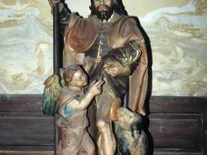 Iglesia parroquial de Nuestra Señora de la Asunción. Escultura. San Roque