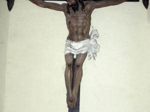 Ermita de Santa Cruz. Pintura. Cristo Crucificado
