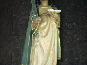 Ermita de Santa Engracia. Escultura. Santa Engracia