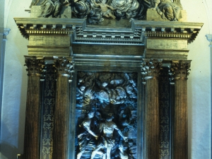 Iglesia parroquial de San Bartolomé. Retablo de San Bartolomé