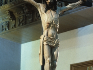 Iglesia parroquial de San Bartolomé. Escultura. Cristo Crucificado
