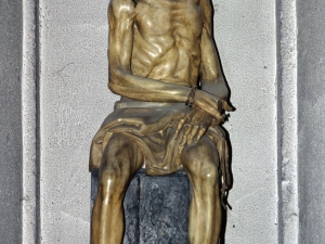 Iglesia parroquial de San Bartolomé. Escultura. Ecce-homo