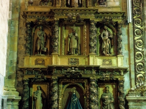 Iglesia parroquial de Nuestra Señora de la Asunción. Retablo de la Virgen del Rosario