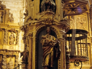 Iglesia parroquial de Nuestra Señora de la Asunción. Retablo de San José