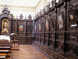 Iglesia parroquial de Nuestra Señora de la Asunción. Cajonería