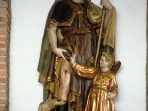 Ermita de San Roque. Escultura. San Roque