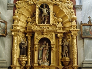 Iglesia parroquial de San Bartolomé de Bidania. Retablo de San José